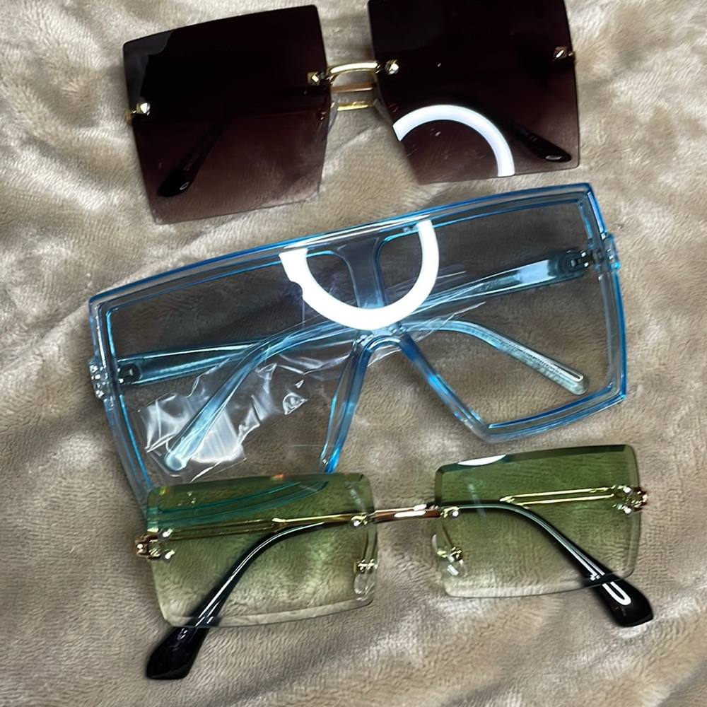 3 pairs of unbranded new Sunglasses